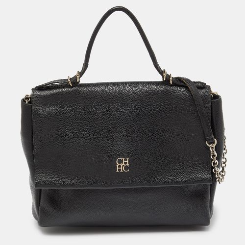 Leather Minuetto Flap Top Handle Bag - CH Carolina Herrera - Modalova