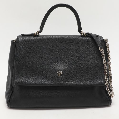 Leather Minuetto Flap Top Handle Bag - CH Carolina Herrera - Modalova