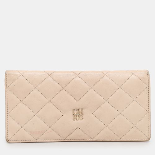 Leather Continental Bifold Wallet - CH Carolina Herrera - Modalova