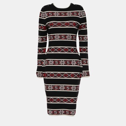 Chanel Multicolour Stripes Logo Knit Dress M - Chanel - Modalova