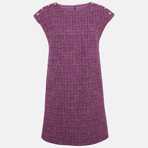 Chanel Purple Fantasy Tweed Mini Tunic Dress M - Chanel - Modalova