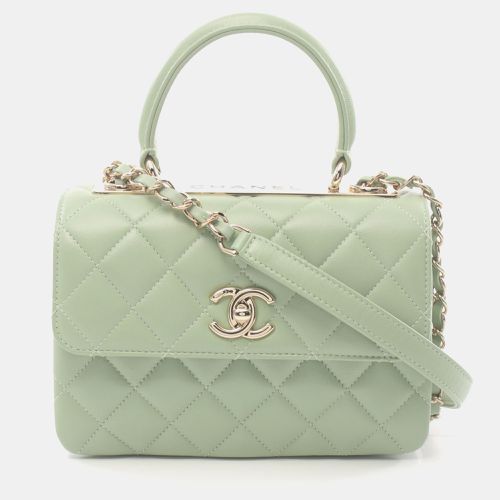 Chanel Green Leather Trendy CC Small Shoulder Bag - Chanel - Modalova