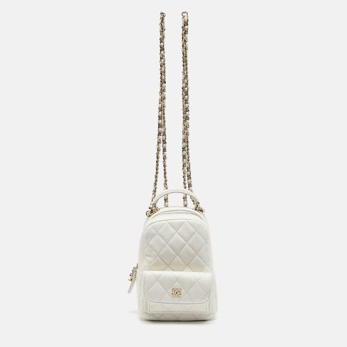 Quilted Caviar Leather Mini CC Classic Backpack - Chanel - Modalova