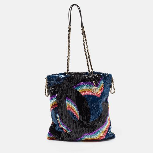 Chanel Multicolor Sequins CC Drawstring Chain Tote - Chanel - Modalova