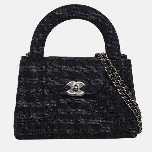 Printed Denim Pre-Fall 2024 Mini Kelly Shopper Bag - Chanel - Modalova