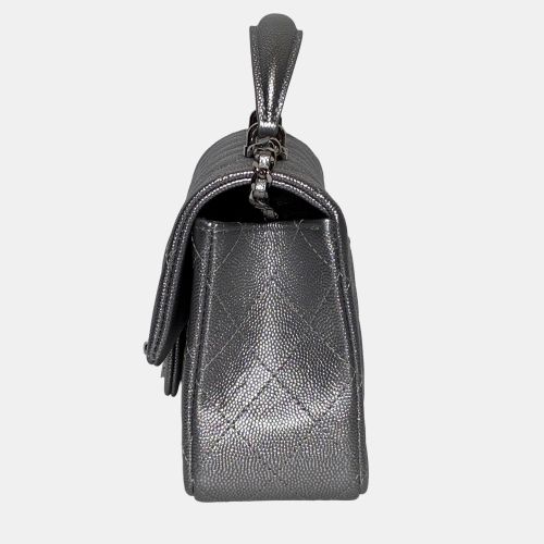 Top Handle Mini Rectangular Flap Caviar Leather Shoulder Bag - Chanel - Modalova