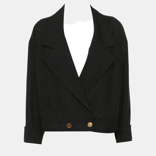 Chanel Vintage Cropped Gold Buttons Jacket M - Chanel - Modalova