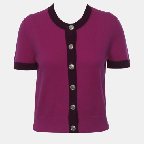 Chanel Cashmere Button Up Top - Chanel - Modalova