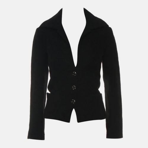 Chanel Black Wool 22A/W Three-Buttons Wool Blazer FR Women 34 - Chanel - Modalova