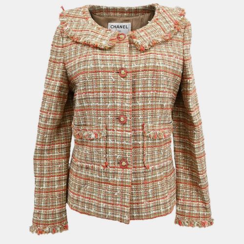 Chanel Multicolor Tweed Single Breasted Jacket Size 42 - Chanel - Modalova