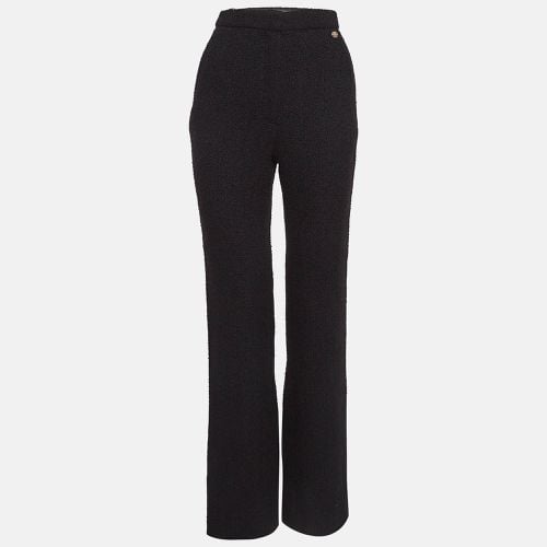 Chanel Black Wool Tweed Trousers S - Chanel - Modalova