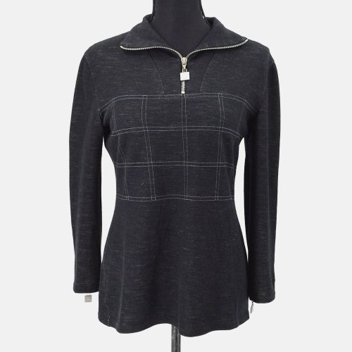 Chanel Sport Line Long Sleeve Top Gray 03A #38 - Chanel - Modalova