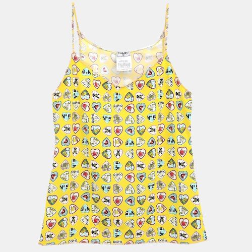 Chanel Sleeveless Top Camisole Yellow - Chanel - Modalova