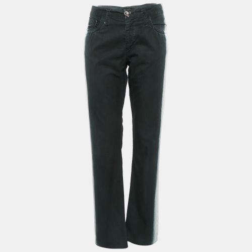 Chanel Black/White Gradient Cotton Jeans M Waist 31" - Chanel - Modalova