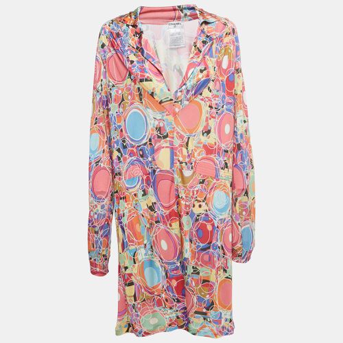 Chanel Multicolor Printed Jersey Full Sleeve Mini Dress L - Chanel - Modalova