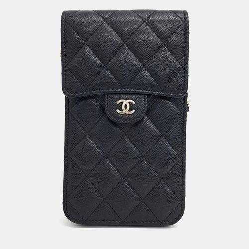 Chanel Caviar Phone Holder Crossbody Bag - Chanel - Modalova