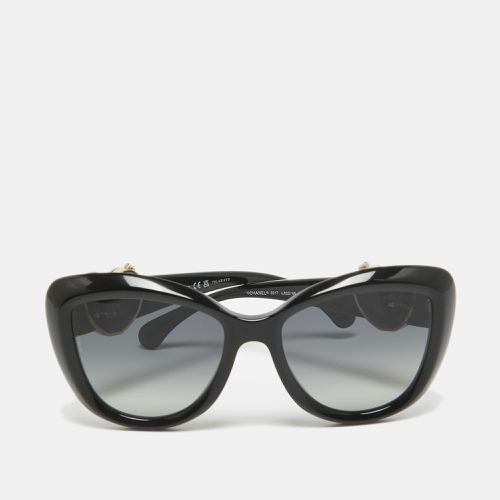 Chanel Black Gradient 5517 CC Heart Butterfly Sunglasses - Chanel - Modalova