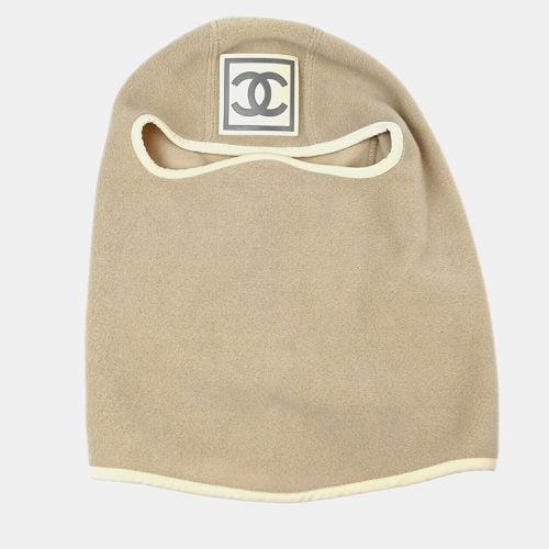 Chanel Beige Sport Line Ski Mask Balaclava Small Good #M - Chanel - Modalova