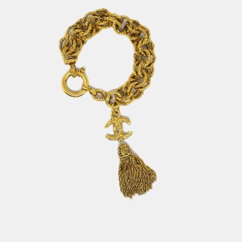 Chanel Gold Fringe Bracelet - Chanel - Modalova