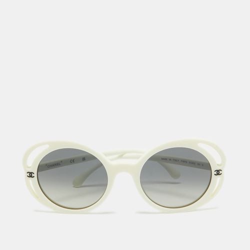 Off /Black Gradient CC Round Sunglasses - Chanel - Modalova