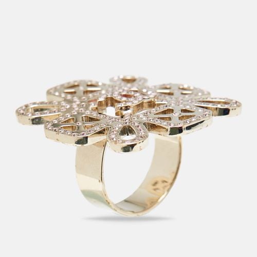 Strass CC Crystals Tone Ring Size 55 - Chanel - Modalova