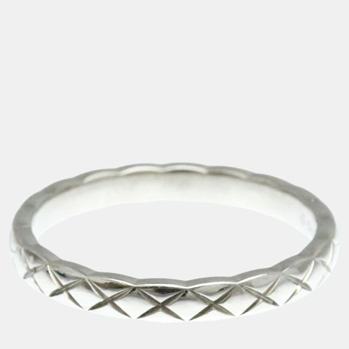 Chanel Silver Platinum Coco Crush Ring Mini Model - Chanel - Modalova