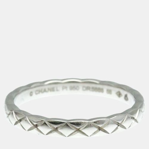 Platinum Coco Crush Mini Ring - Chanel - Modalova