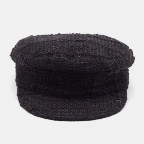 Chanel Black Fantasy Tweed Cap M - Chanel - Modalova