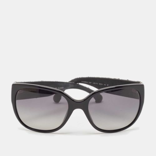 Silver Tone 5237 Cat Eye Sunglasses - Chanel - Modalova