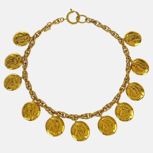 Chanel Gold Plated Chain Necklace - Chanel - Modalova