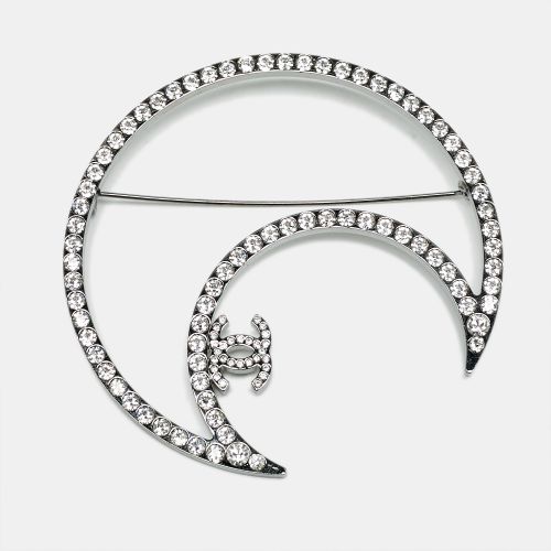 CC Moon Crystals Tone Brooch - Chanel - Modalova