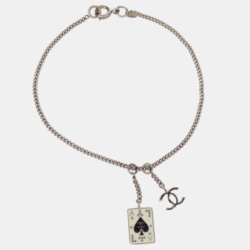 Chanel Silver Chain CC Trump Bracelet - Chanel - Modalova
