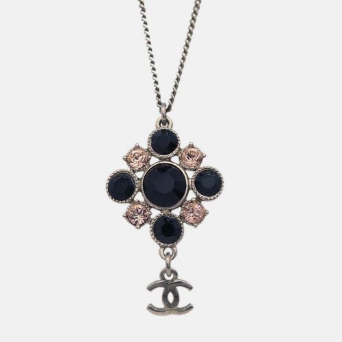 Chanel Necklace Pendant Rhinestone Silver - Chanel - Modalova