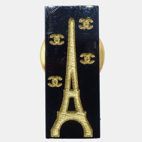 Chanel Brooch Pin Black - Chanel - Modalova
