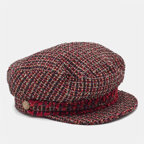 Chanel Multicolor Tweed Newsboy Cap S - Chanel - Modalova