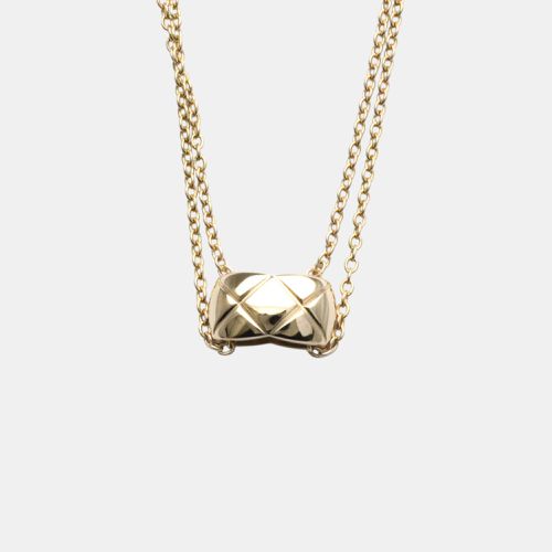 Chanel 18K Pink Gold Coco Crush Necklace - Chanel - Modalova