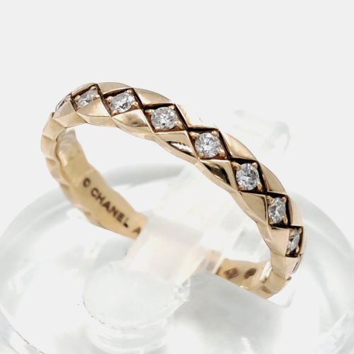 Diamond Coco Crush Ring (Mini) - Chanel - Modalova