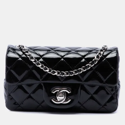 Extra Mini Rectangular Classic Flap Patent Leather Single Flap Bag - Chanel - Modalova