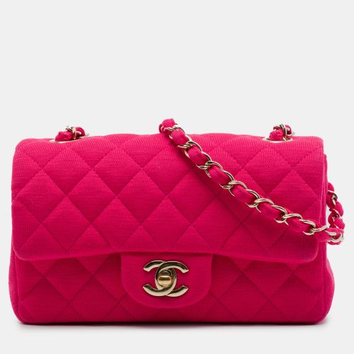 Mini Rectangular Classic Jersey Single Flap Bag - Chanel - Modalova