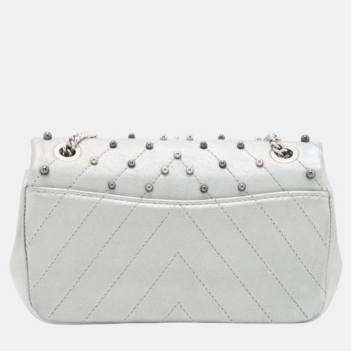 Chevron Stud Wars Mini Rectangular Lambskin Crossbody Flap Bag - Chanel - Modalova