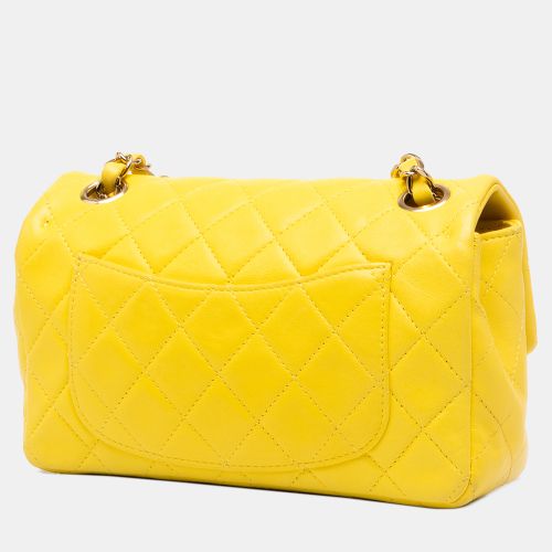Classic Mini Rectangular Lambskin Leather Single Flap Shoulder Bag - Chanel - Modalova