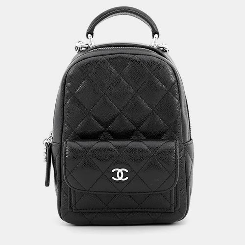 Chain Backpack Caviar Leather Mini Backpack Bag - Chanel - Modalova