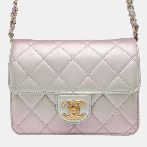 Chanel Metallic Pink Leather Mini Like a Wallet Flap Bag - Chanel - Modalova