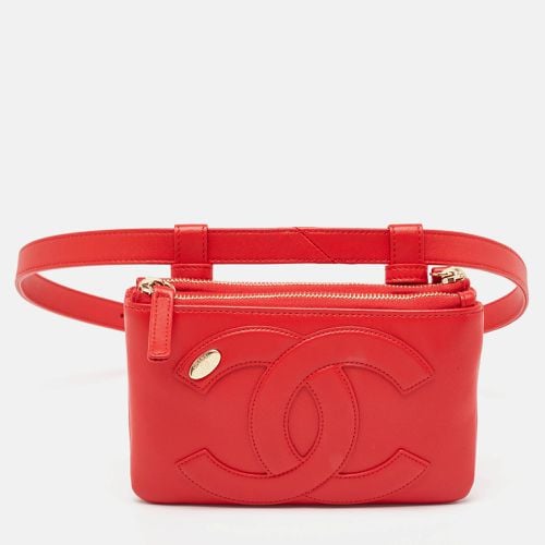 Leather CC Mania Waist Bag - Chanel - Modalova