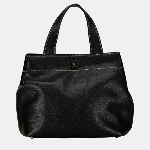 Chanel Black CC Caviar Tote - Chanel - Modalova