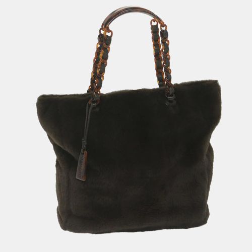 Chanel Brown Mink Fur Tote Bag - Chanel - Modalova