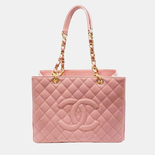 Chanel Pink Caviar Leather GST Tote Bag - Chanel - Modalova