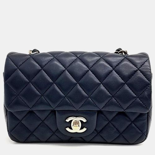 Leather Mini Rectangular Classic Flap Bag - Chanel - Modalova