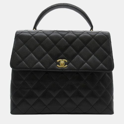 Chanel Black Caviar Kelly Top Handle Bag - Chanel - Modalova