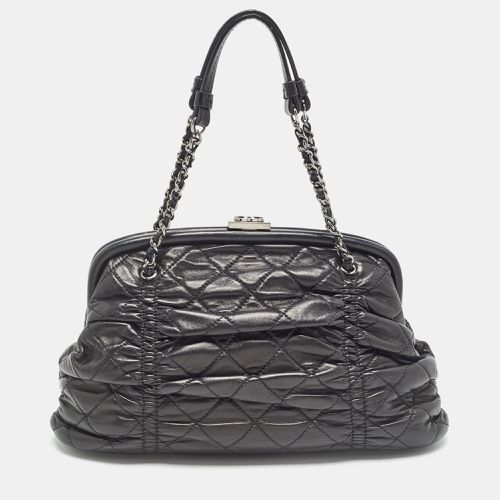 Chanel Black Quilted Leather Sharpei Frame Bag - Chanel - Modalova